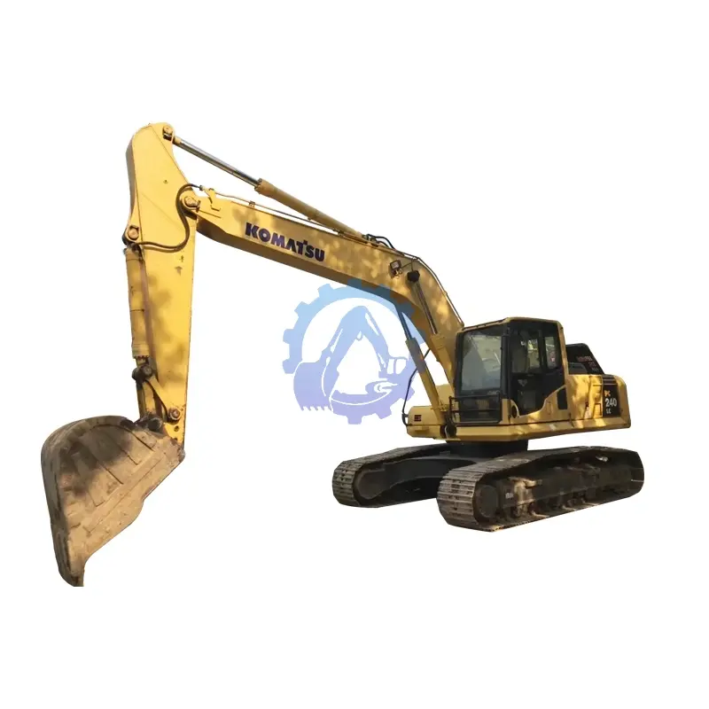 Vente professionnelle d'excavatrice d'occasion 24 tonnes Komatsu PC240 en stock